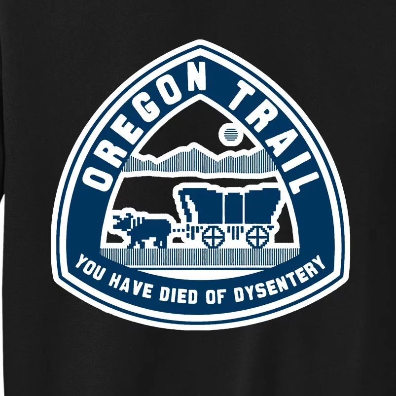 Oregon Trail You Have Died Of Dysentery Tall Sweatshirt