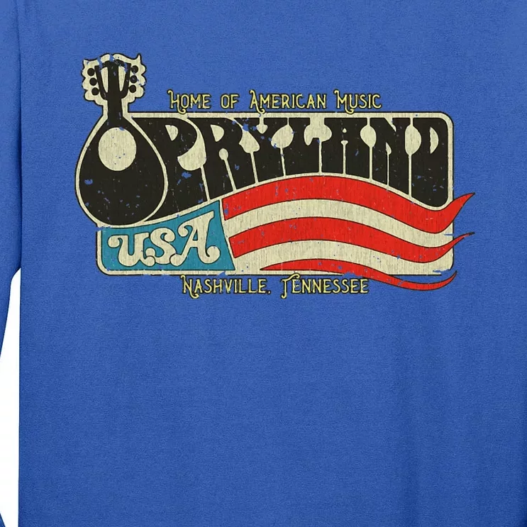 Opryland USA 1972 Tennessee 70s Special Christmas Tall Long Sleeve T-Shirt