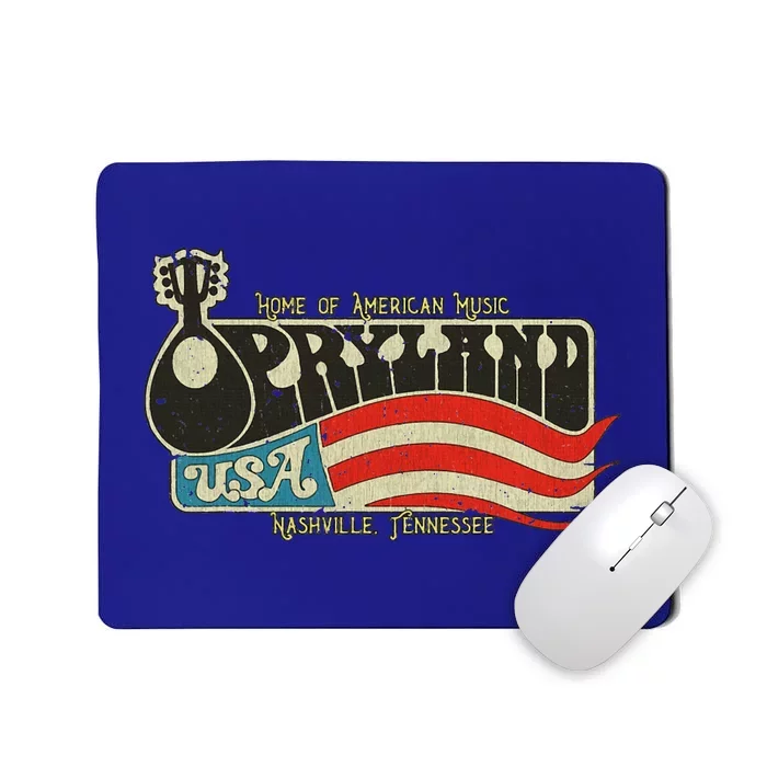 Opryland USA 1972 Tennessee 70s Special Christmas Mousepad