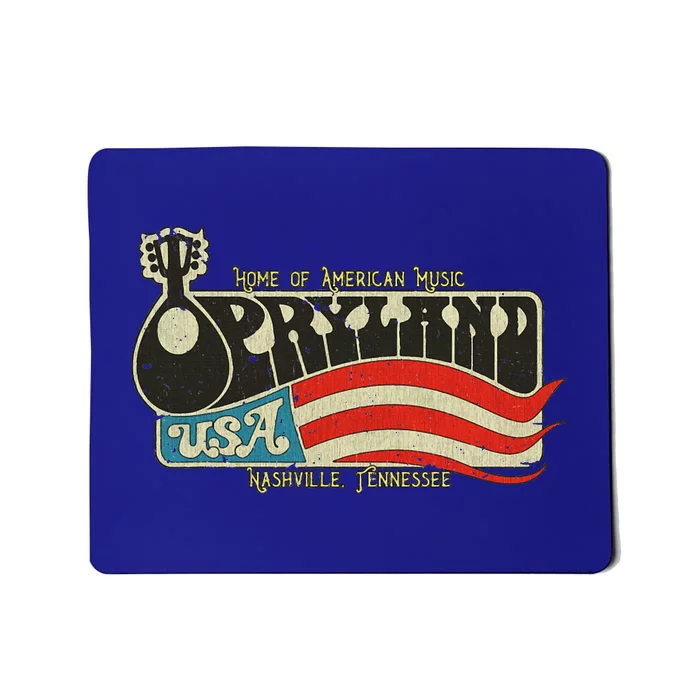 Opryland USA 1972 Tennessee 70s Special Christmas Mousepad