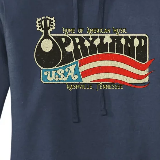 Opryland USA 1972 Tennessee 70s Special Christmas Women's Pullover Hoodie