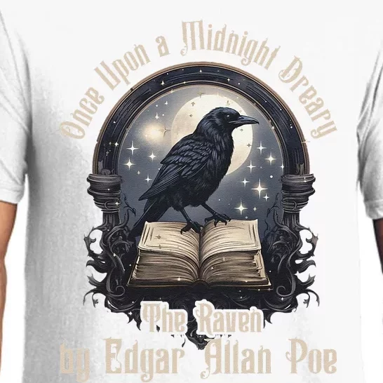 Once Upon A Midnight Dreary The Raven By Edgar Allan Poe (1) Pajama Set