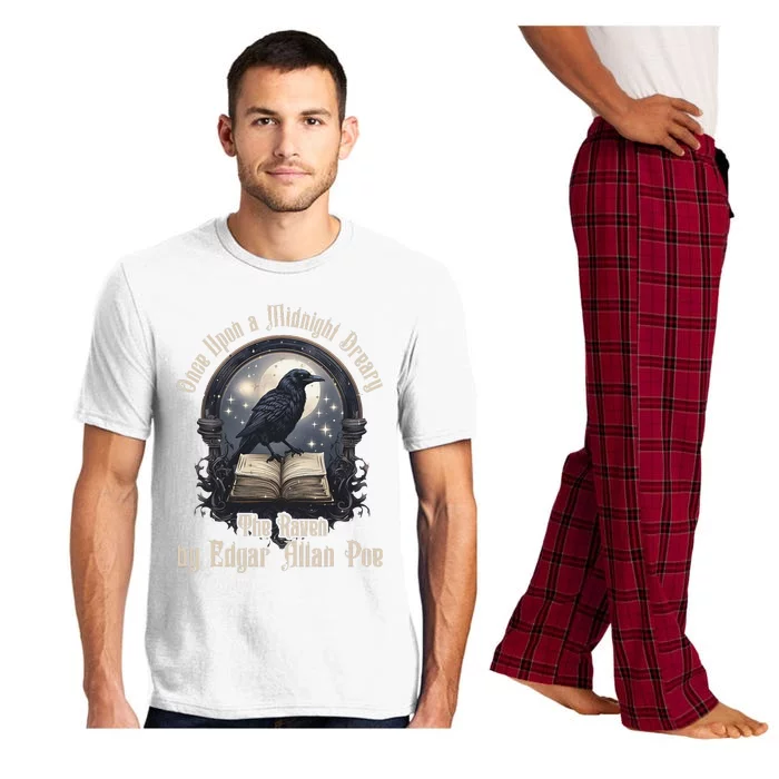 Once Upon A Midnight Dreary The Raven By Edgar Allan Poe (1) Pajama Set