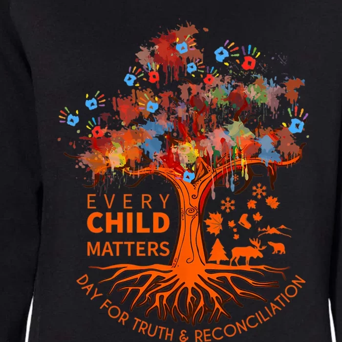 Orange Unity Day Native American Every Child Womens California Wash Sweatshirt