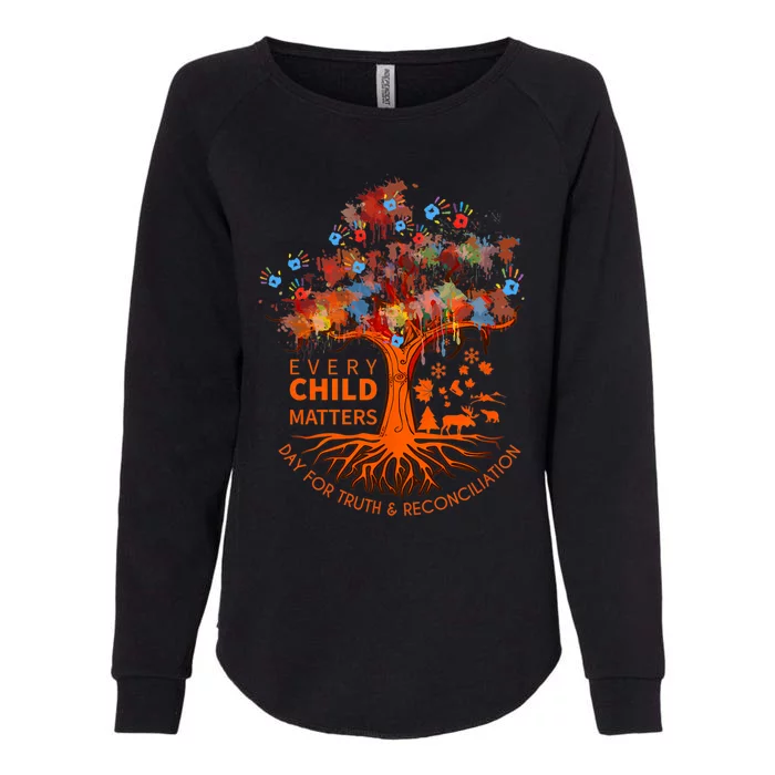 Orange Unity Day Native American Every Child Womens California Wash Sweatshirt