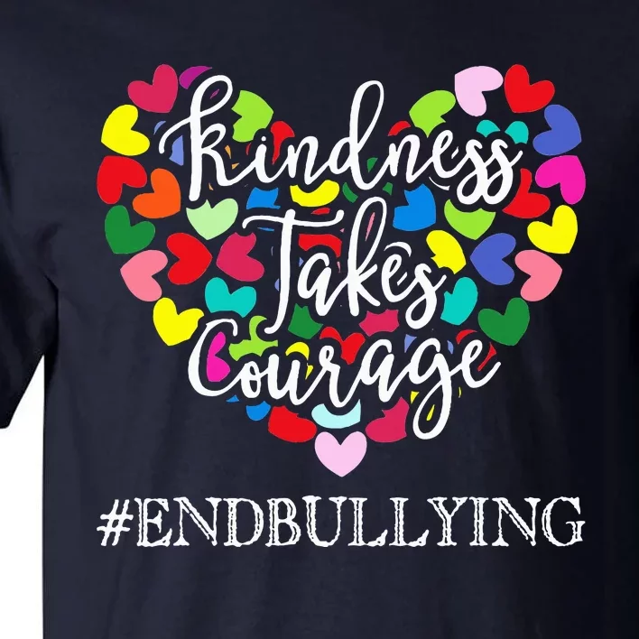 Orange Unity Day Anti Bullying Spreed Kindness Tall T-Shirt