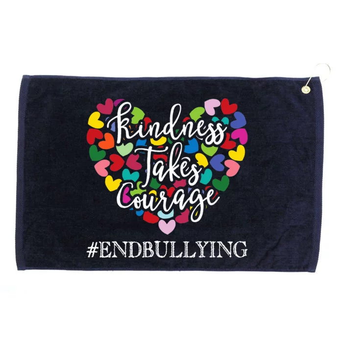 Orange Unity Day Antibullying Spreed Kindness Grommeted Golf Towel