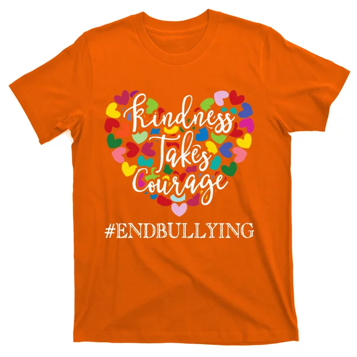 Orange Unity Day Antibullying Spreed Kindness T-Shirt