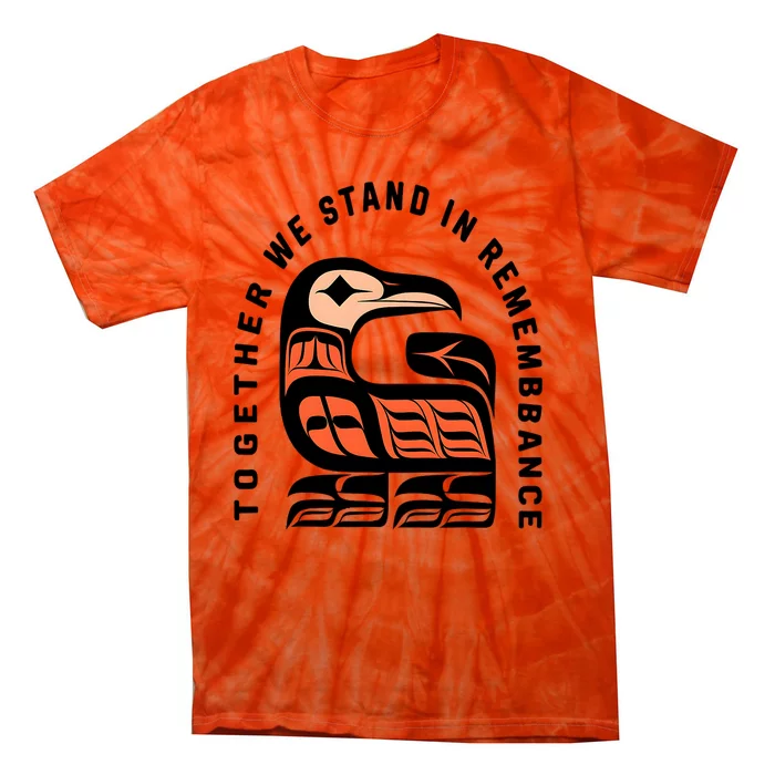 Orange Unity Day Native American Every Child Tie-Dye T-Shirt