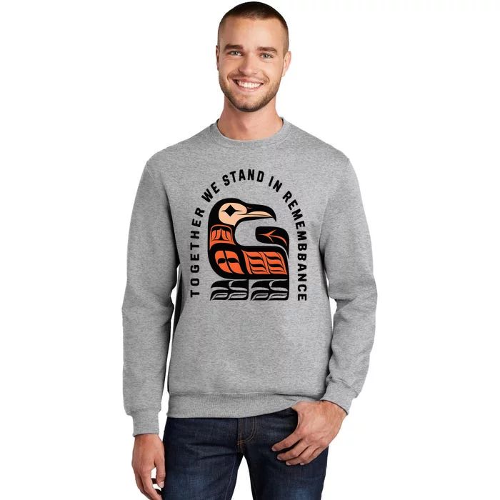 Orange Unity Day Native American Every Child Tall Sweatshirt