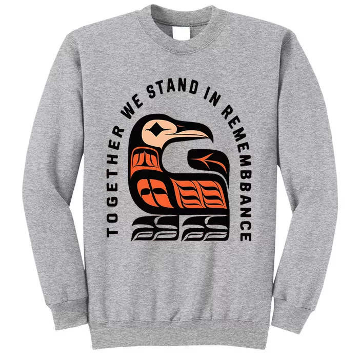 Orange Unity Day Native American Every Child Tall Sweatshirt