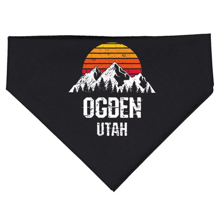 Ogden Utah Distressed USA-Made Doggie Bandana