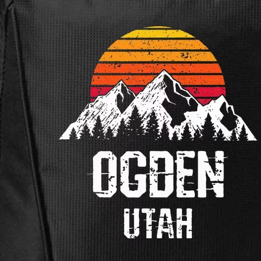 Ogden Utah Distressed City Backpack