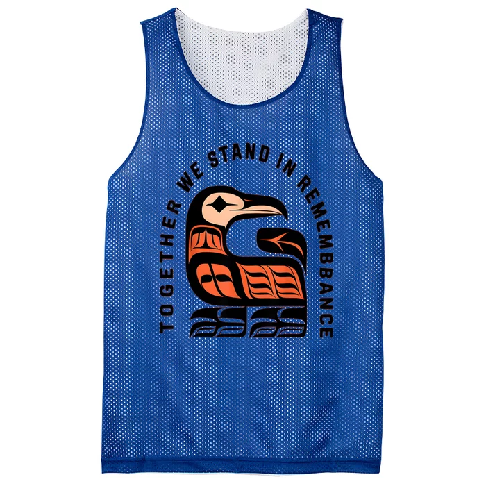 Orange Unity Day: Native American Every Child Mesh Reversible Basketball Jersey Tank