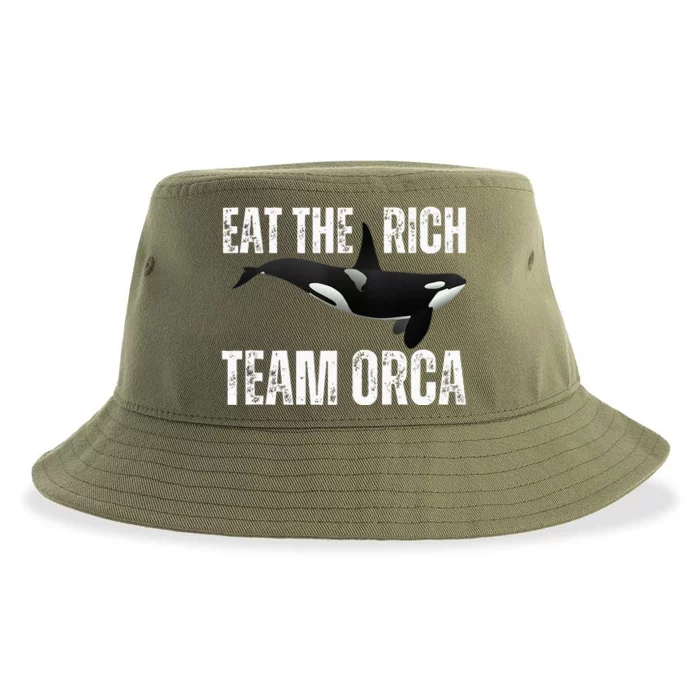 Orca Uprising Eat The Rich Team Orca Sustainable Bucket Hat