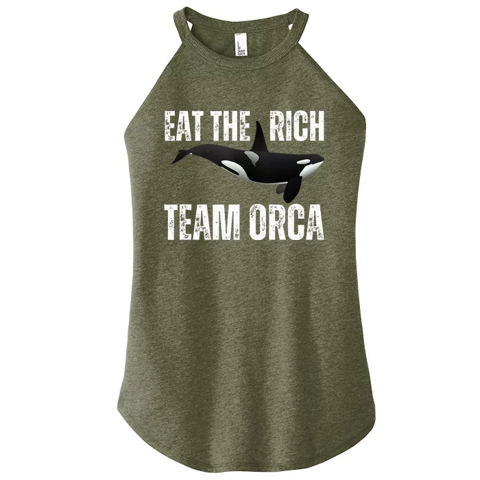 Orca Uprising Eat The Rich Team Orca Women’s Perfect Tri Rocker Tank