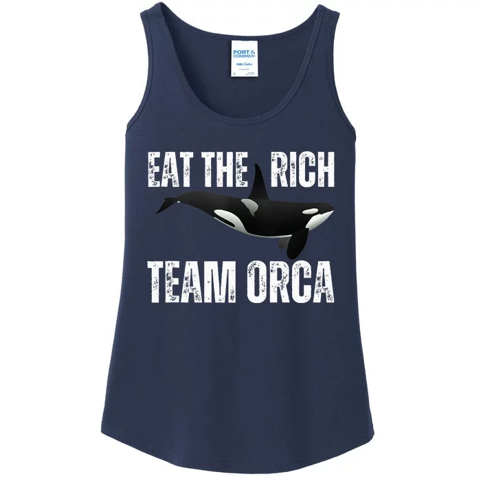 Orca Uprising Eat The Rich Team Orca Ladies Essential Tank