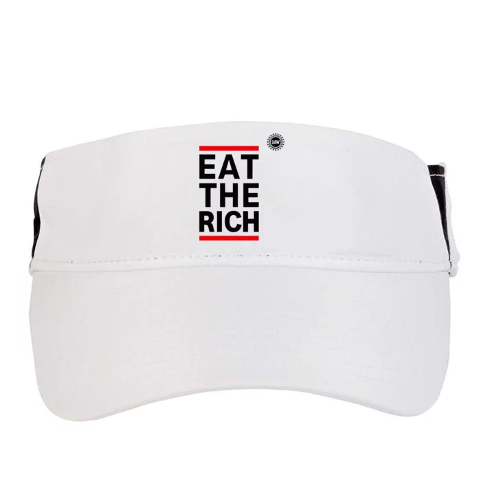 Official Uaw Eat The Rich Adult Drive Performance Visor