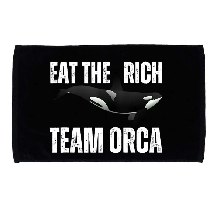 Orca Uprising Eat The Rich Team Orca Microfiber Hand Towel