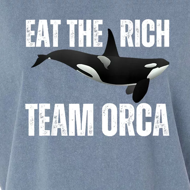 Orca Uprising Eat The Rich Team Orca Garment-Dyed Women's Muscle Tee