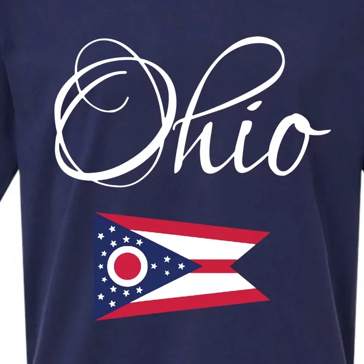 Ohio Usa Funny Sueded Cloud Jersey T-Shirt