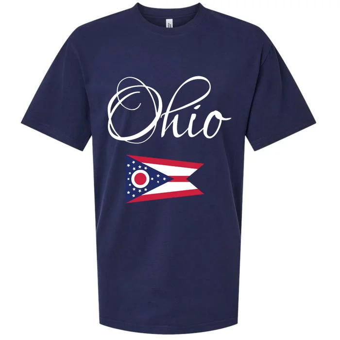 Ohio Usa Funny Sueded Cloud Jersey T-Shirt