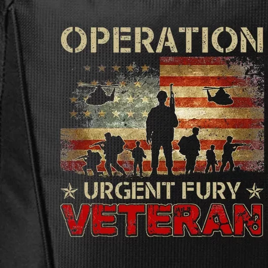 Operation Urgent Fury Combat Veteran Grenada City Backpack