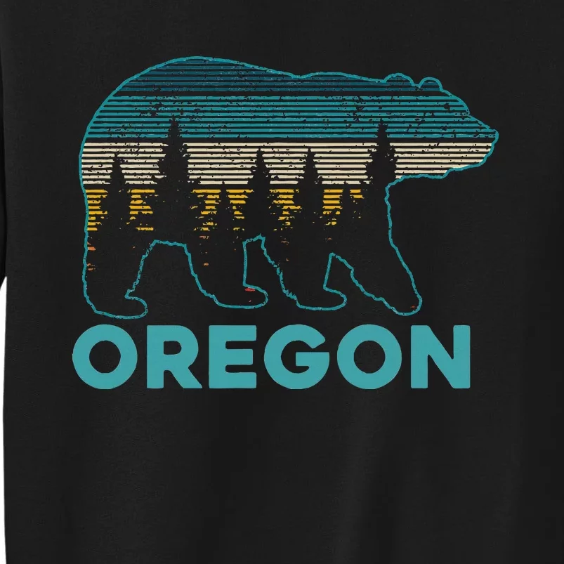 Oregon Usa Grizzly Bear Souvenir Sweatshirt