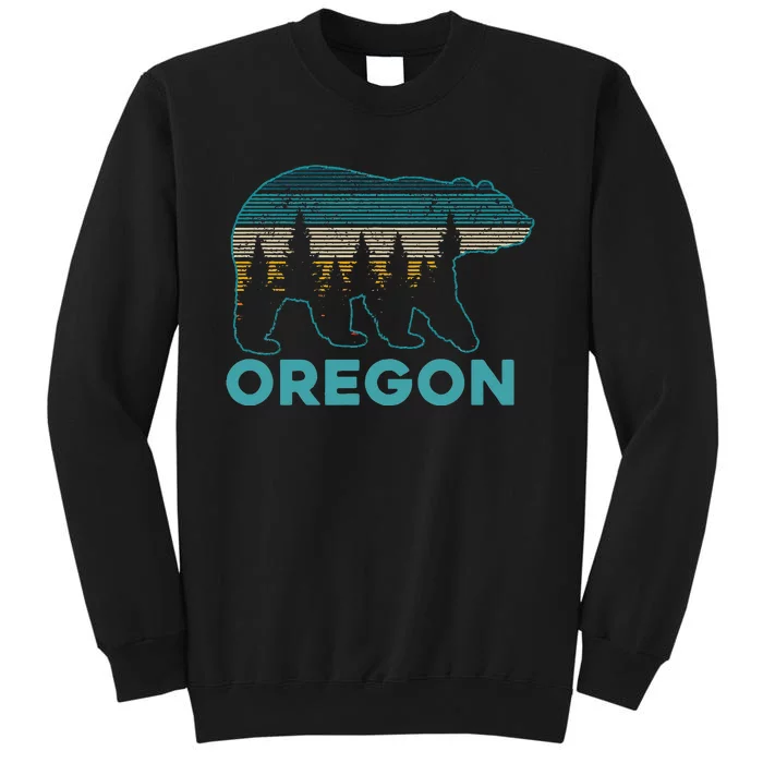 Oregon Usa Grizzly Bear Souvenir Sweatshirt