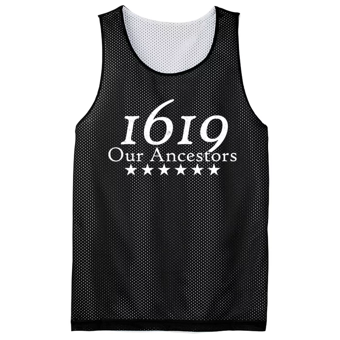 Our Ancestors 1619 Heritage Mesh Reversible Basketball Jersey Tank