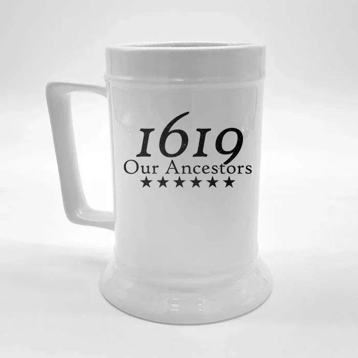 Our Ancestors 1619 Heritage Front & Back Beer Stein