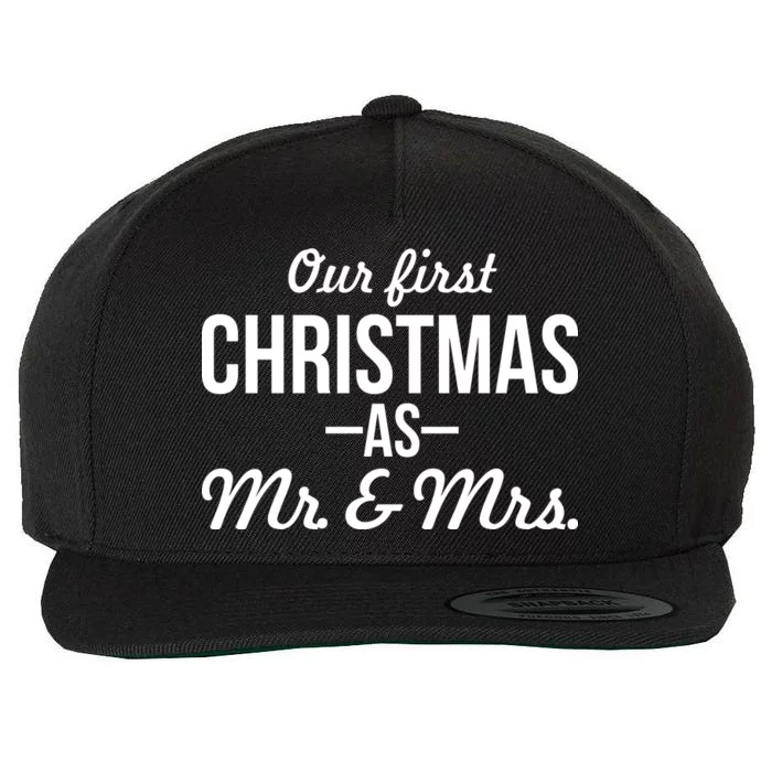 Our First Christmas As Mr. & Mrs. Wool Snapback Cap