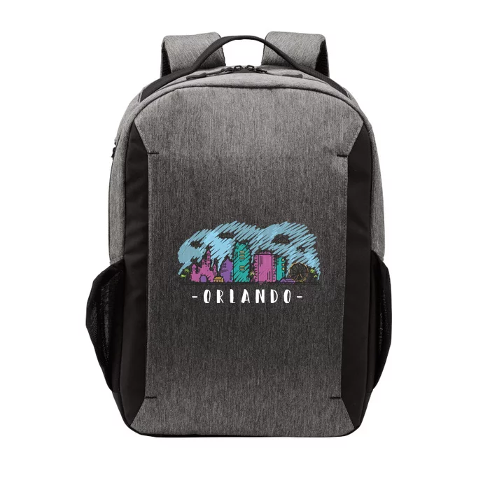 Orlando USA Skyline Sketch Vector Backpack