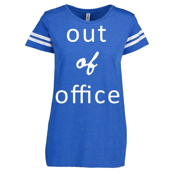 Out Of Office Enza Ladies Jersey Football T-Shirt