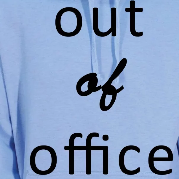 Out Of Office Unisex Surf Hoodie