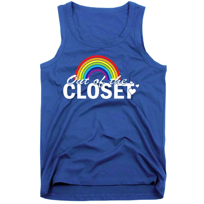 Out Of The Closet Rainbow Tank Top