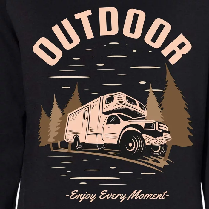 Outdoor Enjoy Every Moment Womens California Wash Sweatshirt