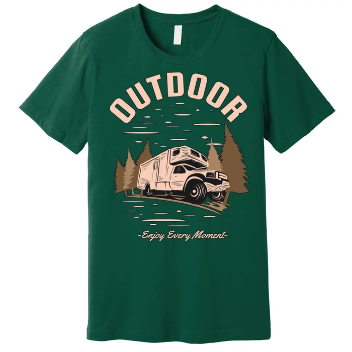 Outdoor Enjoy Every Moment Premium T-Shirt