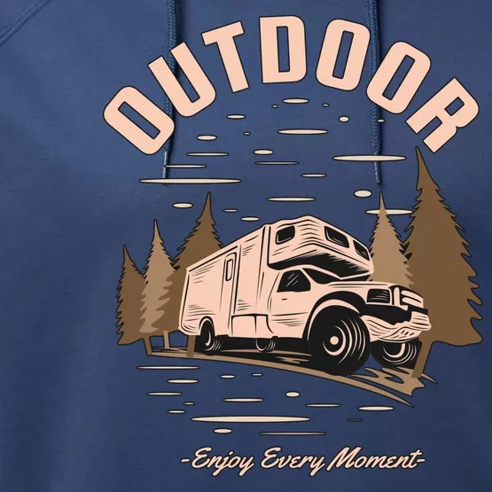 Outdoor Enjoy Every Moment Performance Fleece Hoodie