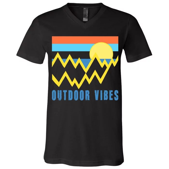 Outdoor Vibes V-Neck T-Shirt