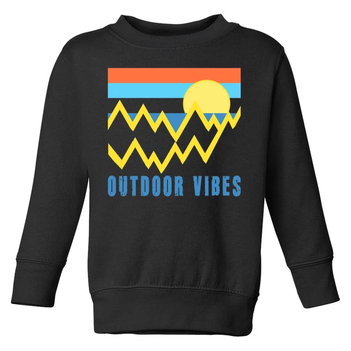 Outdoor Vibes Toddler Sweatshirt