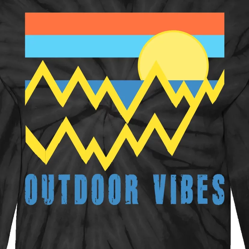 Outdoor Vibes Tie-Dye Long Sleeve Shirt