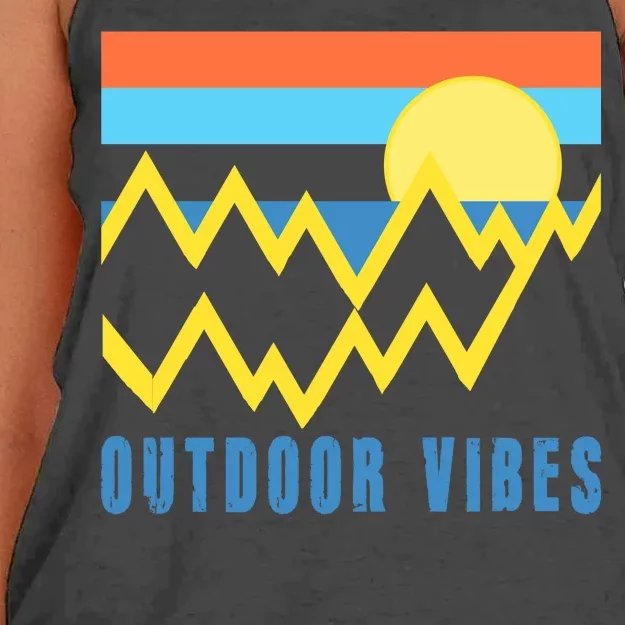 Outdoor Vibes Women's Knotted Racerback Tank