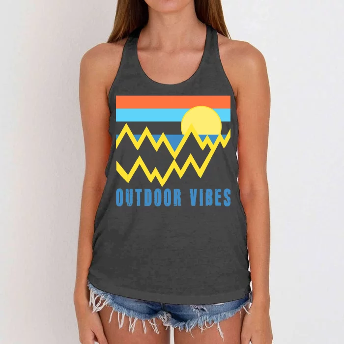 Outdoor Vibes Women's Knotted Racerback Tank