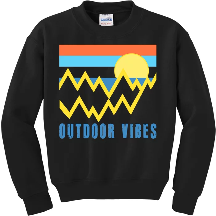 Outdoor Vibes Kids Sweatshirt