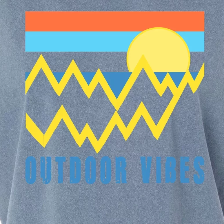 Outdoor Vibes Garment-Dyed Women's Muscle Tee