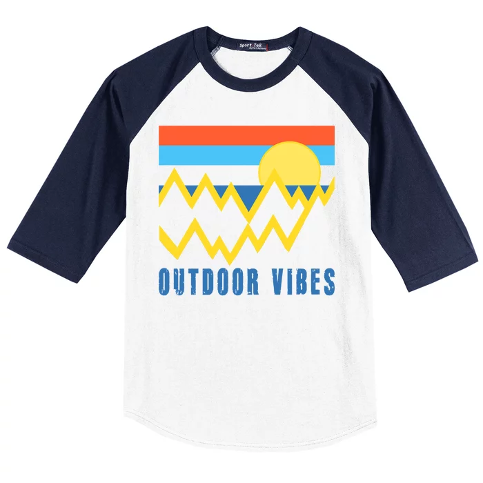 Outdoor Vibes Baseball Sleeve Shirt