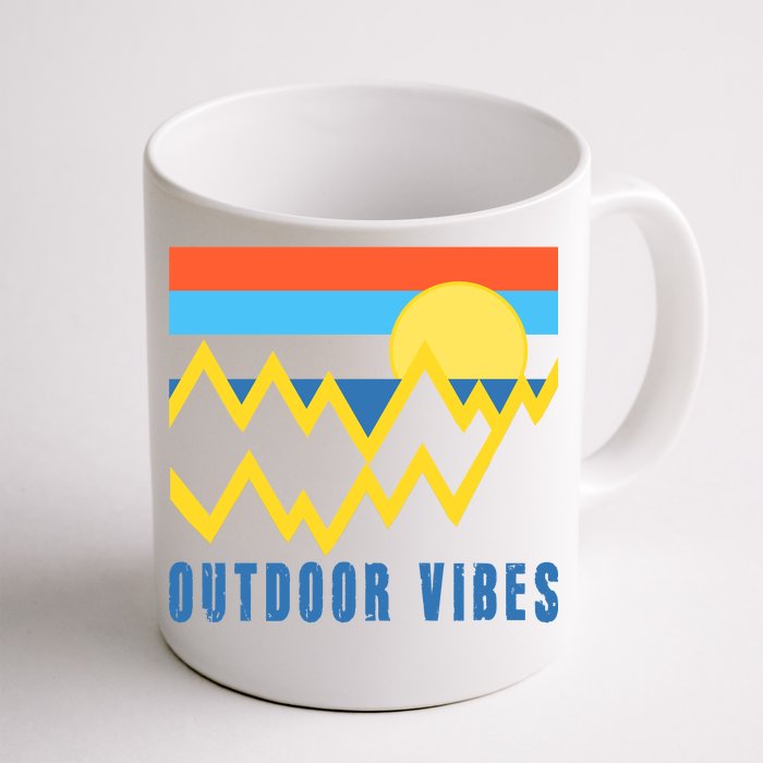 Outdoor Vibes Front & Back Coffee Mug