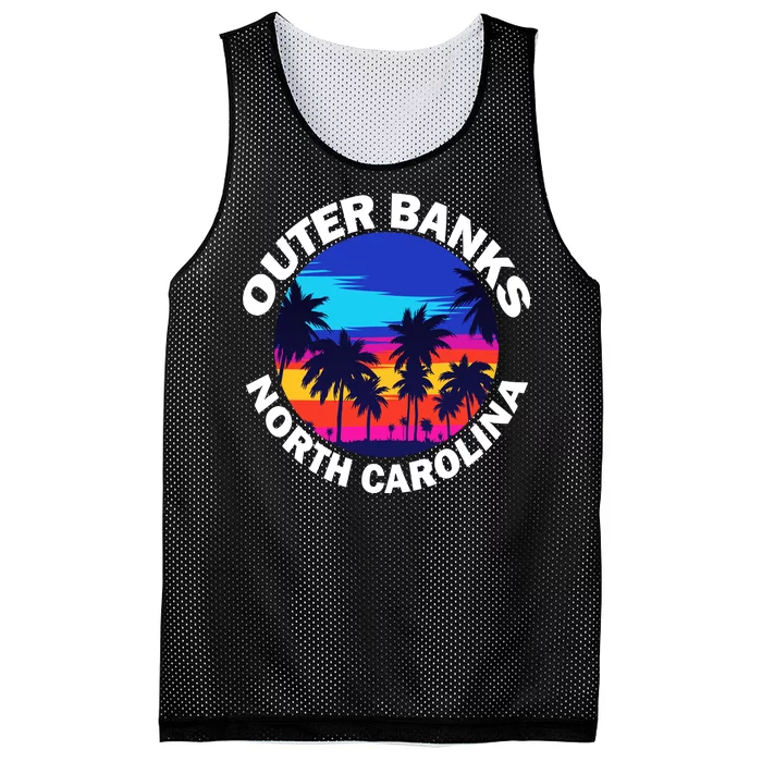 Outer Banks North Carolina Mesh Reversible Basketball Jersey Tank