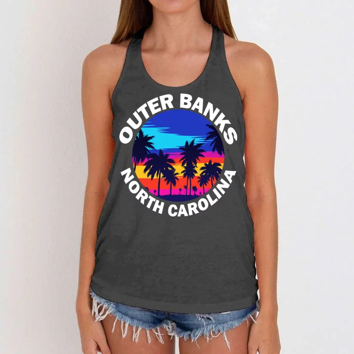 Outer Banks North Carolina Women's Knotted Racerback Tank